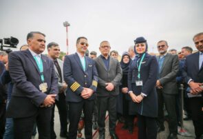 گزارش تصویری افتتاح خط هوایی جی اسکای