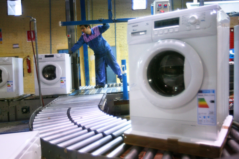 خودکفایی در صنعت لوازم خانگی به ۶۰ درصد رسید