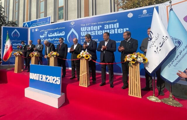 آغاز به کار بیست و یکمین نمایشگاه صنعت آب