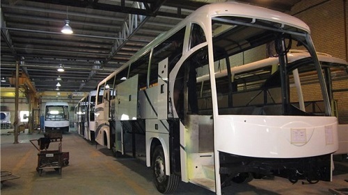 از ابتدای سال تاکنون حدود ۵۸۰ دستگاه اتوبوس تولید شده است