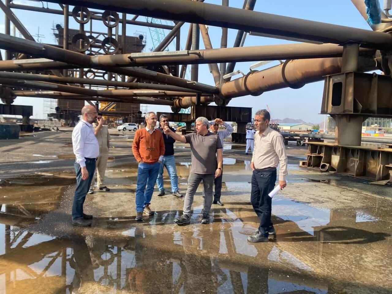 عملیات تجهیز و آماده‌سازی ساخت سکوهای فاز ۱۱ پارس جنوبی در مجتمع ایزوایکو آغاز شد