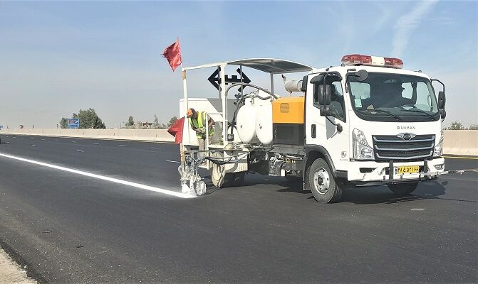 چهار هزار و ۵۰۰ کیلومتر از راه‌های هرمزگان خط کشی شد